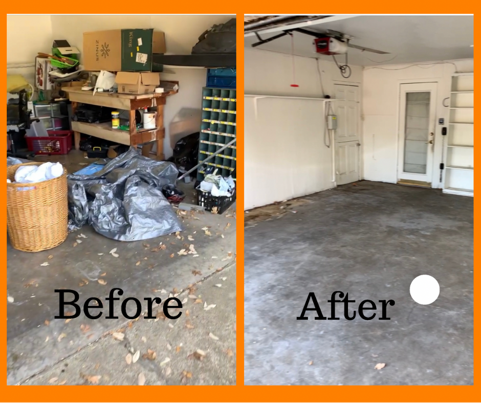 before and after cleaning